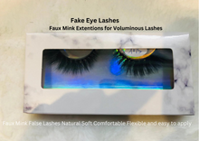Load image into Gallery viewer, 3D Faux  Mink False Lashes  (5 models to choose) False Eyelashes