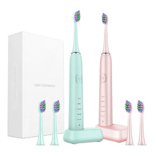 Load image into Gallery viewer, Sonic Electric Toothbrush- With two Heads MadHug - Beauty Store