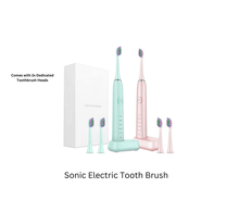Load image into Gallery viewer, Sonic Electric Toothbrush- With two Heads MadHug - Beauty Store