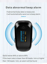 Load image into Gallery viewer, Oximeter OLED Fingertip Oxygen Sp02 Monitor MadHug Health Beauty and Personal Care