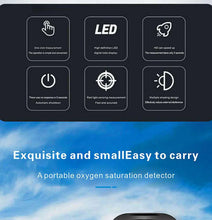 Load image into Gallery viewer, Oximeter OLED Fingertip Oxygen Sp02 Monitor MadHug Health Beauty and Personal Care