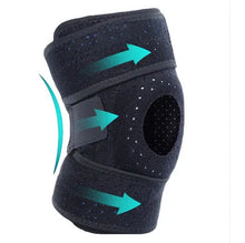 Load image into Gallery viewer, Adjustable Knee Pads at  MadHug Health is a great way to support your knee. the extra braethable adjustable knee pads for pressure sports protects your knee and surrounding area from high impacts.
