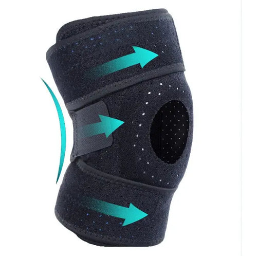 Adjustable Knee Pads at  MadHug Health is a great way to support your knee. the extra braethable adjustable knee pads for pressure sports protects your knee and surrounding area from high impacts.
