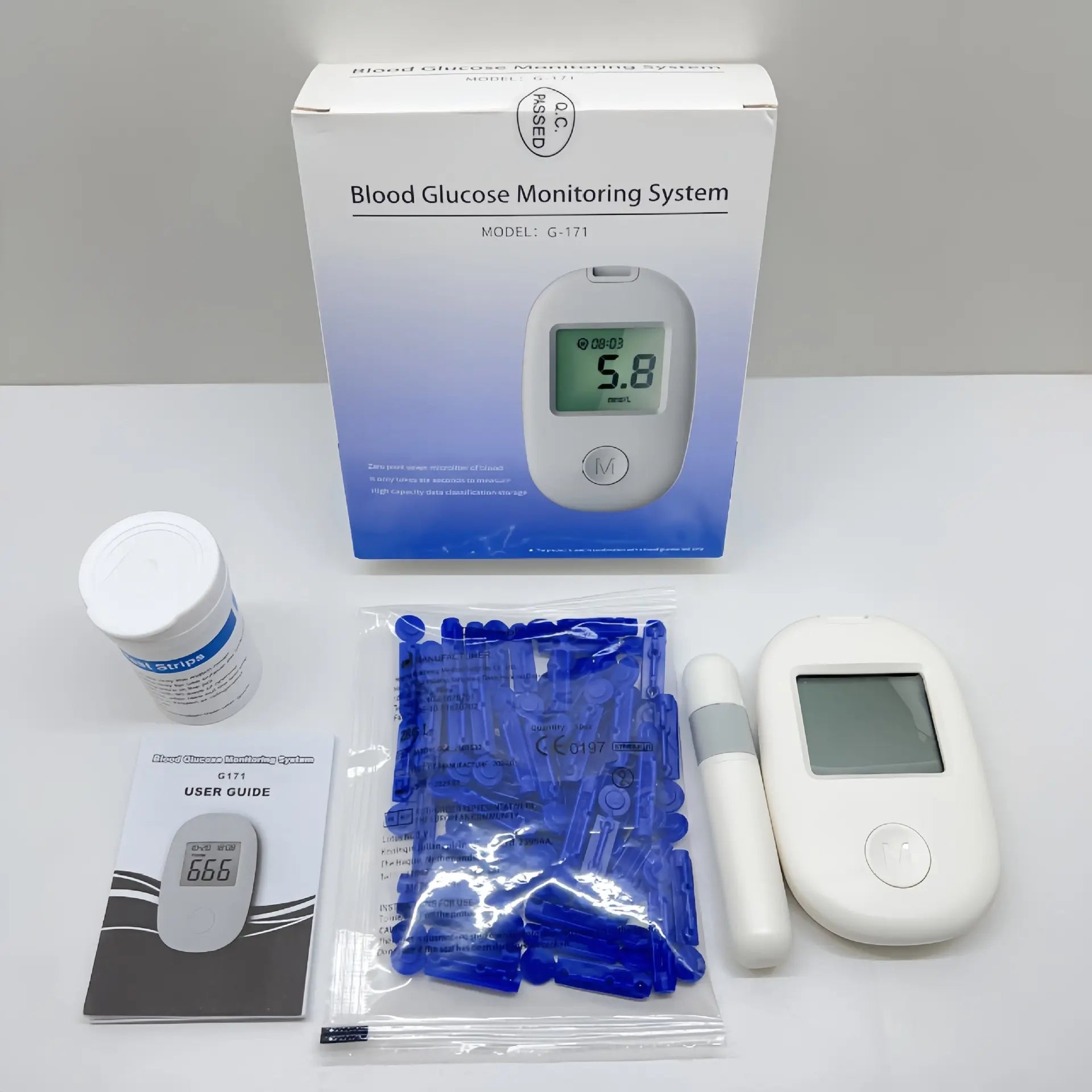 Bgl Testing Machine Blood Glucose Testing Machine - Model G-171 – MadHug - Beauty Store