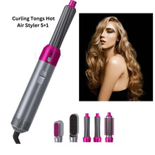 Load image into Gallery viewer, Curling Tongs Hot Air Styler 5+1 MadHug Health Beauty and Personal Care
