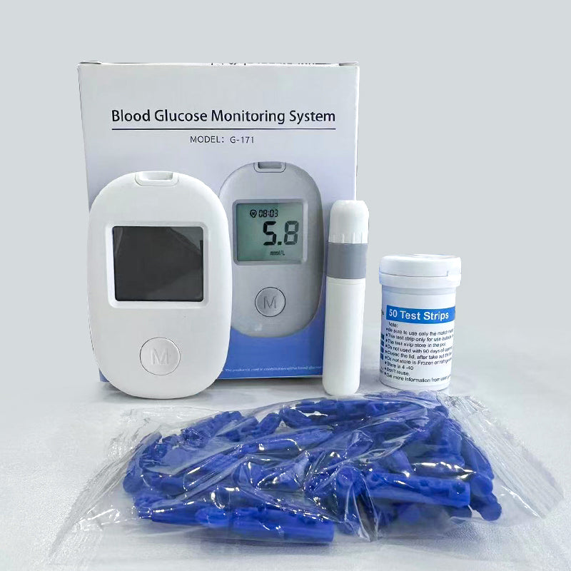Glucose Testing Blood Sugar Machine & Kit — Model G-171 MadHug - Beauty Store