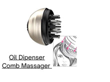 Load image into Gallery viewer, Oil Dispenser Comb Head Massager
