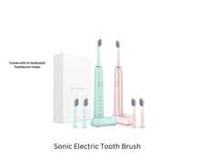 Load image into Gallery viewer, Sonic Electric Toothbrush- With two Heads MadHug - Beauty Store

