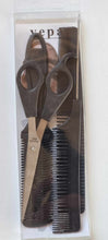 Load image into Gallery viewer, Hair cutting Scissors with guide comb4 piece set MadHug - Beauty Store
