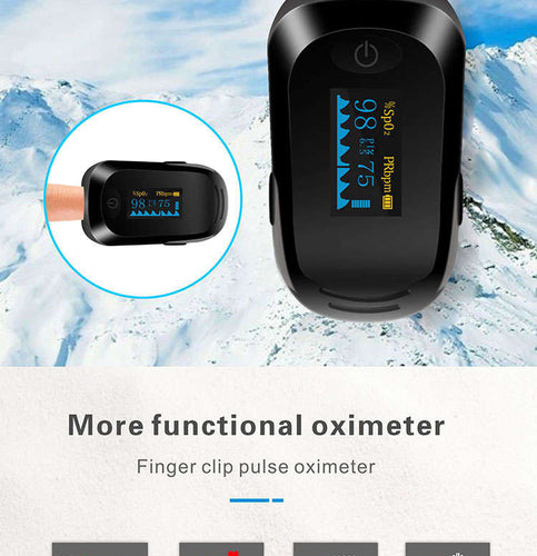 Oximeter OLED Fingertip Oxygen Sp02 Monitor MadHug Health Beauty and Personal Care