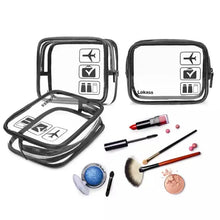Load image into Gallery viewer, Cosmetic Clear Case Organizers (Set of 3) MadHug Health Beauty and Personal Care
