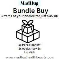 Load image into Gallery viewer, Bundle Buy- 1x pore cleaner 1x eyelashes and 1x lipstick Save $$$$ MadHug Health Beauty and Personal care
