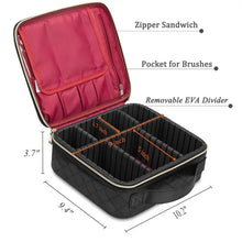 Load image into Gallery viewer, Cosmetic Case Organiser Variety of colours makeup Bag MadHug Health Beauty and Personal Care
