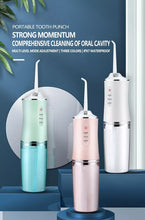 Load image into Gallery viewer, Water Floss Dental Oral Irrigator- The strong pulsed water flow completely cleans up bacteria, tooth stains, &amp; tartar buildup.
