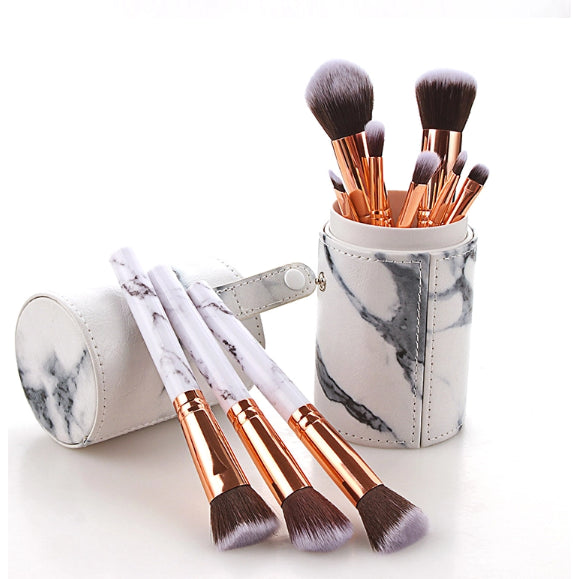 Makeup brush set (Cylinder) MadHug Health Beauty and Personal Care